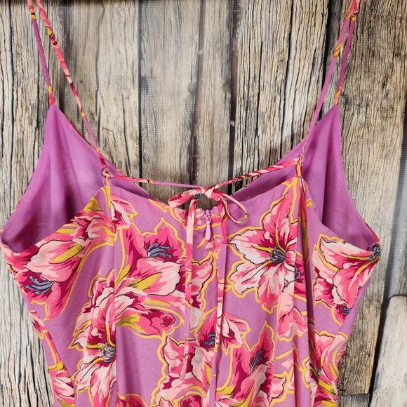 ASTR the Label Janine Floral Print Midi Dress - M - Picture 11 of 14